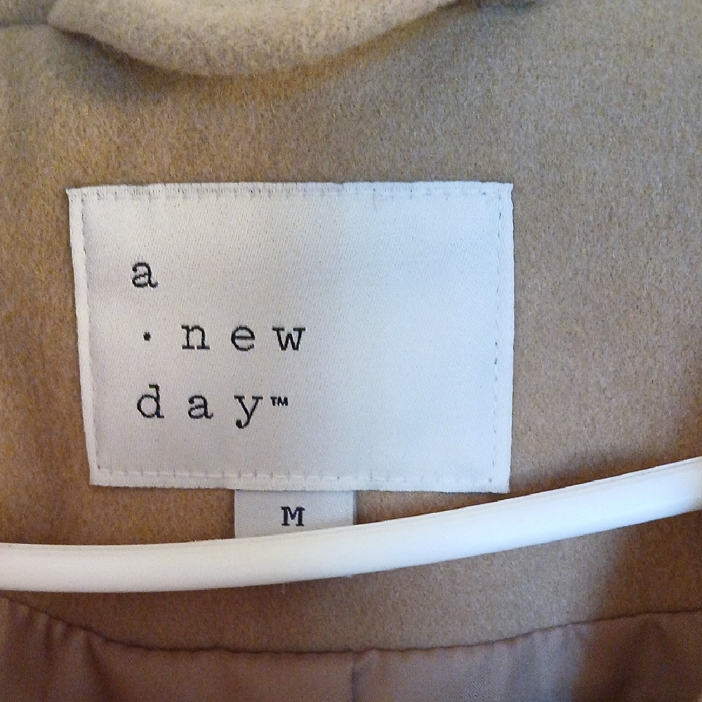 a new day Camel Trench Coat - Picture 5 of 7